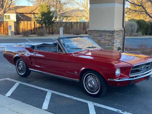 1967 Ford Mustang convertible 6-cylinder - cars & trucks - by owner... for sale in Aurora, CO