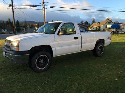 2003 Chevy Silverado 4X4 - cars & trucks - by owner - vehicle... for sale in Port Angeles, WA