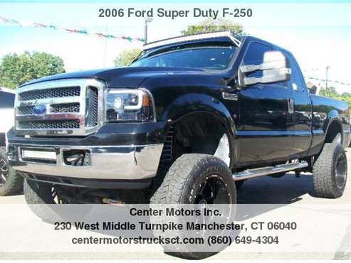 2006 Ford Super Duty F-250 Supercab XLT 4X4 Lifted on 35 Inch Tires for sale in Manchester, CT