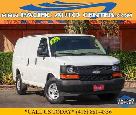2017 Chevrolet Chevy Express 2500 Cargo Utility Service Van #26479 for sale in Fontana, CA