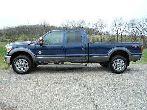 2013 FORD F350 LARIAT CREW CAB POWERSTROKE DIESEL 4X4 - cars & for sale in Staunton, PA