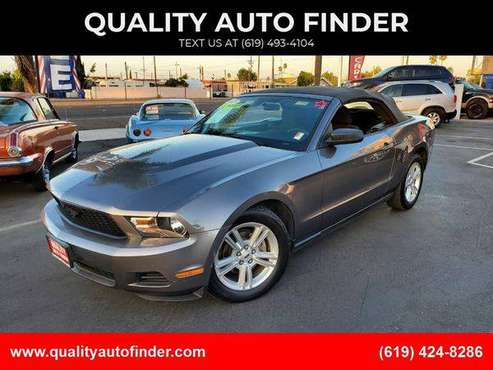 2010 Ford Mustang V6 2dr Convertible for sale in San Diego, CA