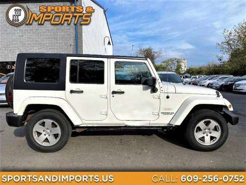 2010 Jeep Wrangler Unlimited 4WD 4dr Sahara - cars & trucks - by... for sale in Trenton, PA