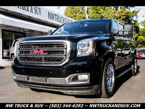 2017 GMC Yukon XL - AWD - Red Leather - Third Row Seating - Heated for sale in Milwaukie, OR