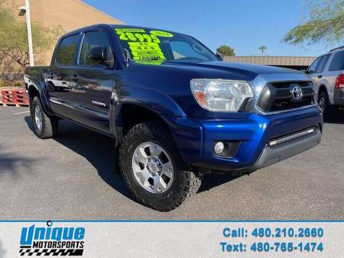 2014 TOYOTA TACOMA DOUBLE CAB TRUCK ~ FOUR WHEEL DRIVE ~ LOW MILES ~... for sale in Tempe, AZ