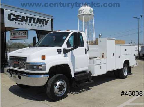 2008 GMC C5500 Regular Cab White Low Price WOW! for sale in Grand Prairie, TX