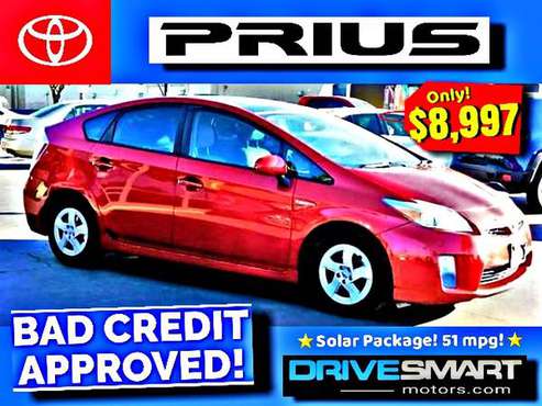 SOLAR PACKAGE! 😍 "51 MPG"IMMACULATE 2010 TOYOTA PRIUS BAD CREDIT OK!... for sale in Orange, CA