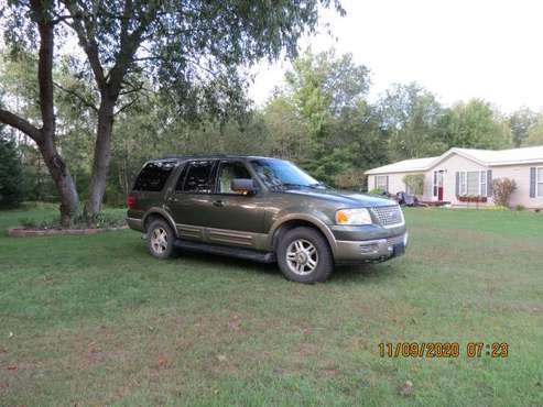 2003 Ford Expedition Eddie Bauer Edition - cars & trucks - by owner... for sale in Topinabee, MI