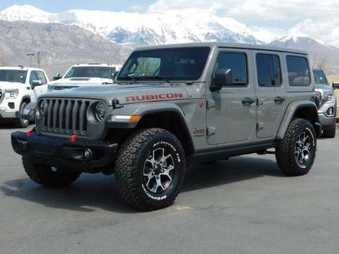 2021 Jeep Wrangler RUBICON Sting-Gray Clearcoa for sale in American Fork, AZ