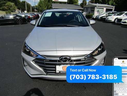 2019 HYUNDAI ELANTRA SE ~ WE FINANCE BAD CREDIT - cars & trucks - by... for sale in Stafford, District Of Columbia