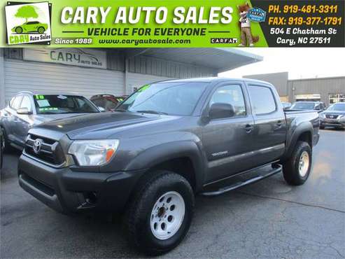 2014 TOYOTA TACOMA DOUBLE CAB PRERUNNER, CLEAN CARFAX!! - cars &... for sale in Cary, NC