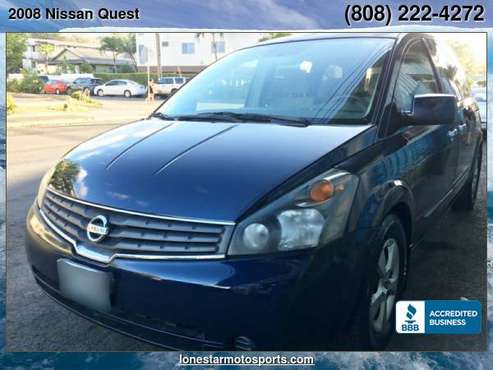 2008 Nissan Quest 4dr S - cars & trucks - by dealer - vehicle... for sale in Wahiawa, HI