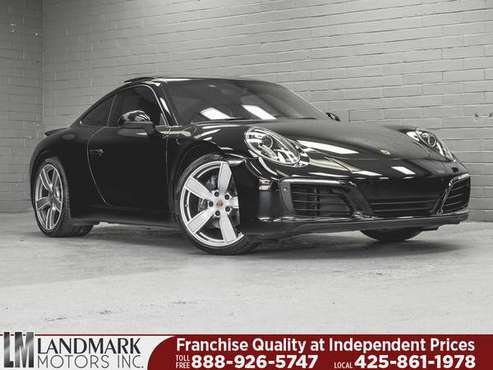 2017 *Porsche* *911* *Carrera Coupe* Black for sale in Bellevue, WA