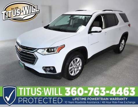 ✅✅ 2018 Chevrolet Traverse LT Cloth w 1LT SUV for sale in Olympia, OR