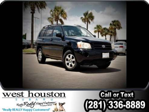 2005 Toyota Highlander - - by dealer - vehicle for sale in Houston, TX