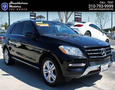 2014 Mercedes-Benz M-Class ML 350 RWD 4dr ML350 Bl - cars & for sale in Lawndale, CA