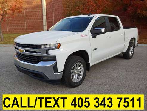 2019 CHEVROLET SILVERADO CREW CAB Z71 4X4 LOW MILES! 1 OWNER! LIKE... for sale in Norman, OK