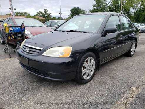 2003 *Honda* *Civic* *4dr Sedan EX Automatic* Black - cars & trucks... for sale in Woodbridge, District Of Columbia