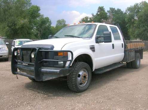 2008 Ford F-350 XL Crew Cab Diesel 4x4 Low Miles! - cars & trucks -... for sale in Fort Collins, CO