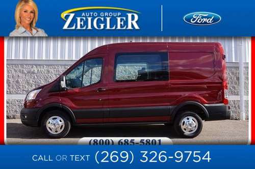 *2020* *Ford* *Transit Crew Van* *Mid Roof Crew AWD* - cars & trucks... for sale in Plainwell, IN