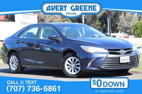 2016 Toyota Camry LE - - by dealer - vehicle for sale in Vallejo, CA