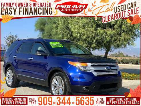 2014 Ford Explorer XLT 4dr SUV - cars & trucks - by dealer - vehicle... for sale in Rialto, CA