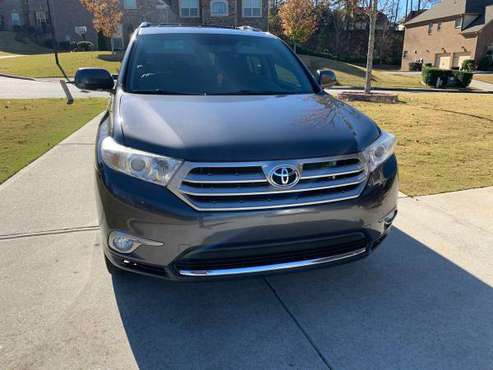 2013 Toyota Highlander limited low miles - cars & trucks - by owner... for sale in Allison, GA
