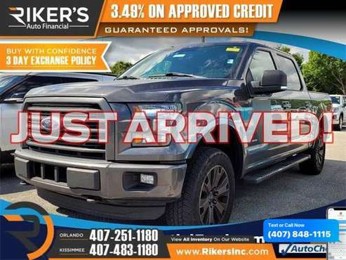 2016 Ford F-150 F150 F 150 XLT SuperCrew 5 5-ft Bed 4WD - Call/Text for sale in Kissimmee, FL