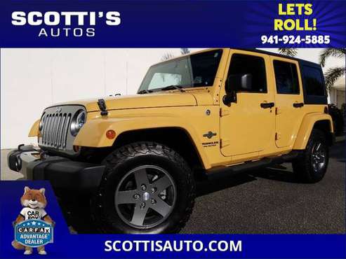 2013 Jeep Wrangler Unlimited Freedom Edition~4X4~ HARD TOP~ SPECIAL... for sale in Sarasota, FL