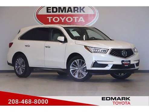2018 Acura MDX w/Technology Pkg hatchback White - - by for sale in Nampa, ID