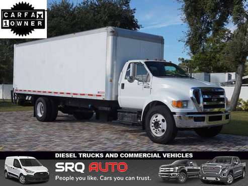 2012 Ford F-650 25' Box Truck w/Cummins & Allison Trans - cars &... for sale in Bradenton, FL