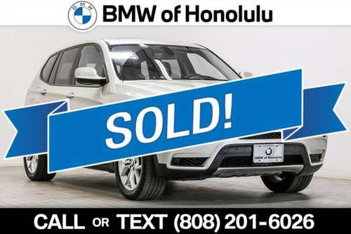 ___X3 xDrive35i___2011_BMW_X3 xDrive35i_CONV PKG_REAR VIEW... for sale in Honolulu, HI