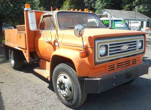 80 Chevy C60 Diesel Runs Great No CDL req Gov Owned Flat Bed Best for sale in ID
