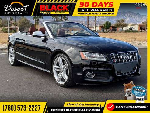 2012 Audi A5 S5 Prestige Convertible Only 50,000 Miles - cars &... for sale in Palm Desert , CA