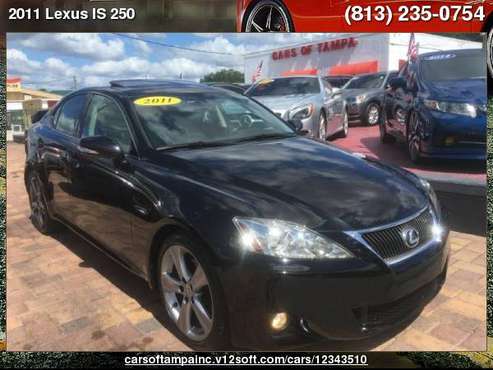 2011 Lexus IS 250 IS 250 for sale in TAMPA, FL