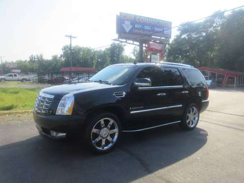 2008 CADILLAC ESCALADE PREMIUM AWD BLACK ON BLACK 1-OWNER 110k for sale in Little Rock, AR