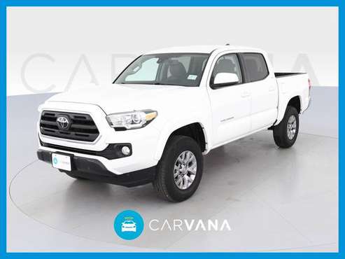 2018 Toyota Tacoma Double Cab TRD Sport Pickup 4D 5 ft pickup White for sale in Buffalo, NY