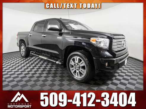 2016 *Toyota Tundra* Platinum 4x4 - cars & trucks - by dealer -... for sale in Pasco, WA
