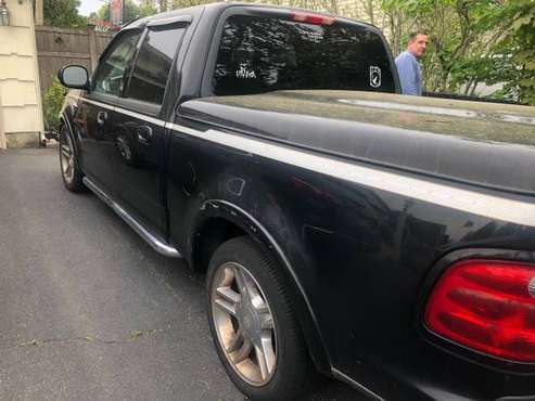 2003 Ford F-150 Harley Davison supercharge 120K MILES ORG - cars & for sale in Middle Village, NY