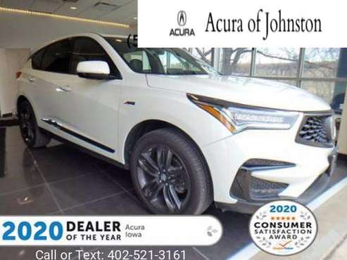 2019 Acura RDX w/A-Spec Pkg suv White - - by dealer for sale in Johnston, NE