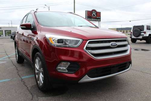 2017 Ford Escape Titanium 4WD Loaded - - by dealer for sale in Mount Clemens, MI