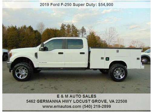 2019 Ford F-250 Super Duty XL w/Reading Utility Bed One Owner for sale in LOCUST GROVE, VA