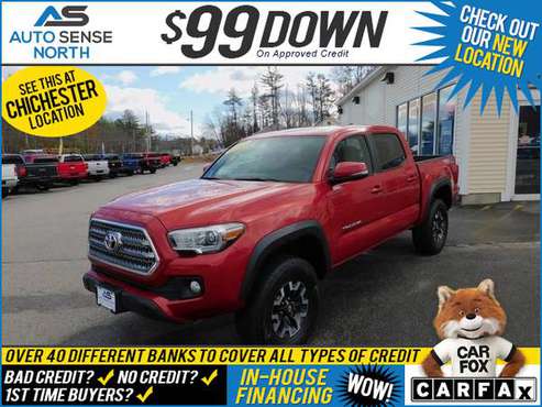 2017 Toyota Tacoma TRD Offroad - BAD CREDIT OK! - cars & trucks - by... for sale in Chichester, VT