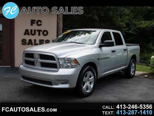 2012 RAM 1500 4WD Crew Cab 140.5 Express for sale in Hampden, MA