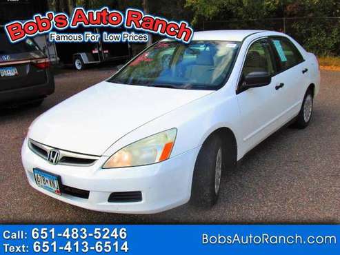 2006 Honda Accord Sdn VP AT - cars & trucks - by dealer - vehicle... for sale in Lino Lakes, MN