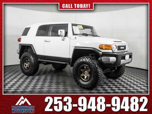 Lifted 2012 Toyota FJ Cruiser 4x4 - - by dealer for sale in PUYALLUP, WA