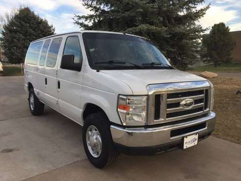2014 FORD ECONOLINE E350 SUPER DUTY WAGON - cars & trucks - by... for sale in Frederick, WY