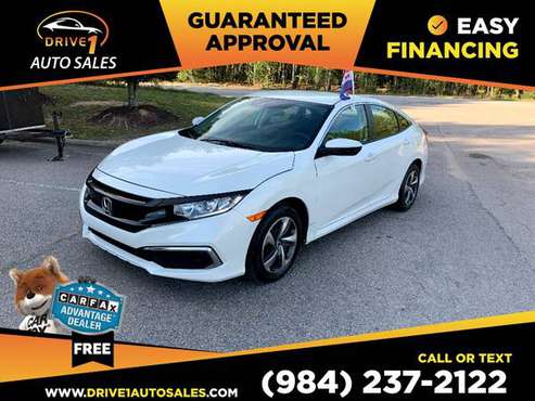 2020 Honda Civic LX PRICED TO SELL! - - by dealer for sale in Wake Forest, NC