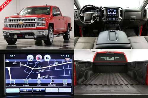 HEATED COOLED LEATHER! 2015 Chevy *SILVERADO 1500 LTZ* 4X4 Double... for sale in Clinton, AR