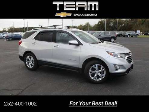 2019 Chevy Chevrolet Equinox LT suv Silver - cars & trucks - by... for sale in Swansboro, NC